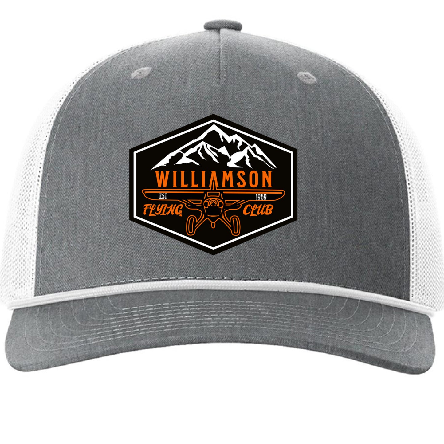 Heather Grey/ White - FRONT