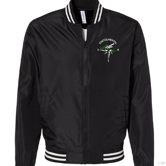 Black/ White Stripe - FRONT