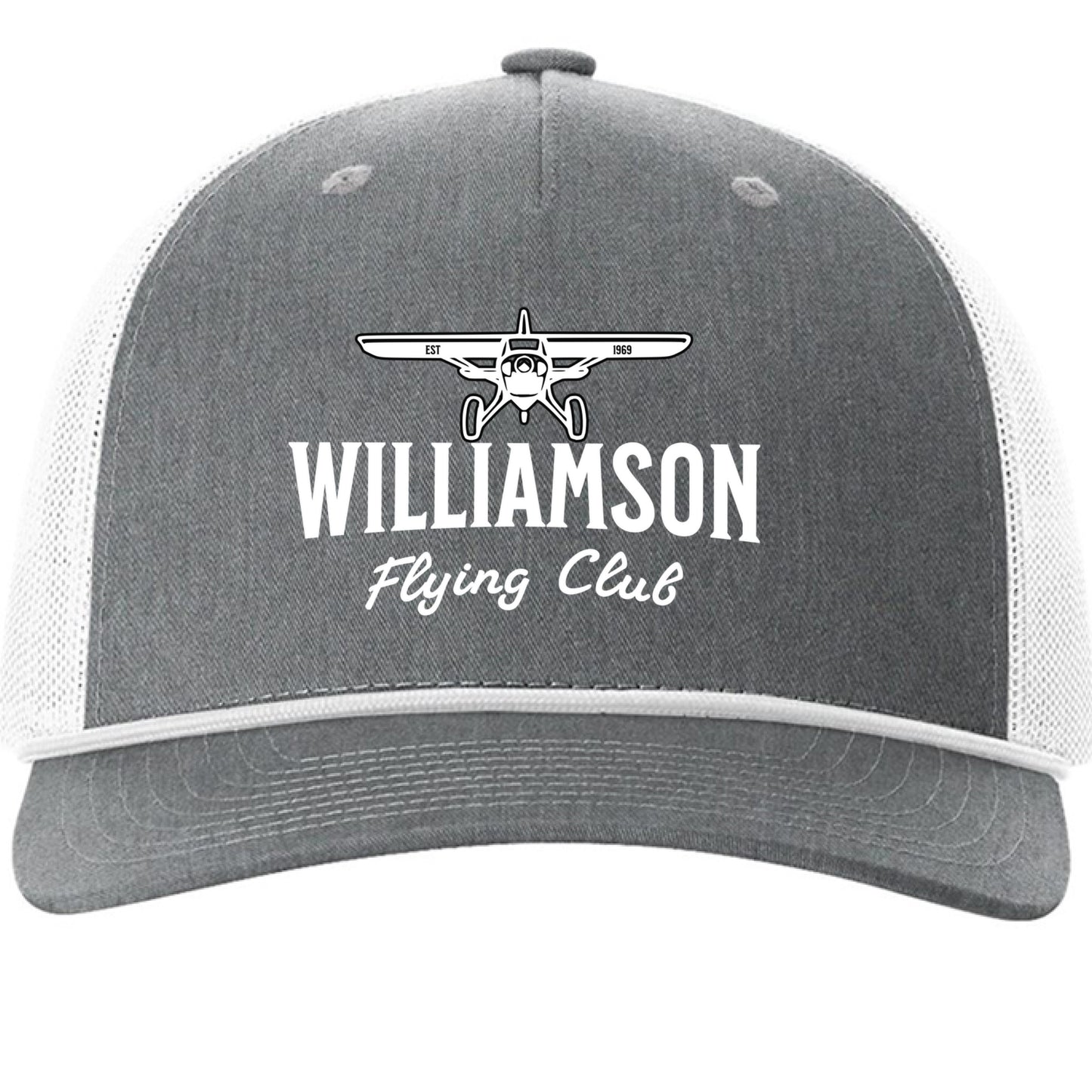 Heather Grey/ White - FRONT