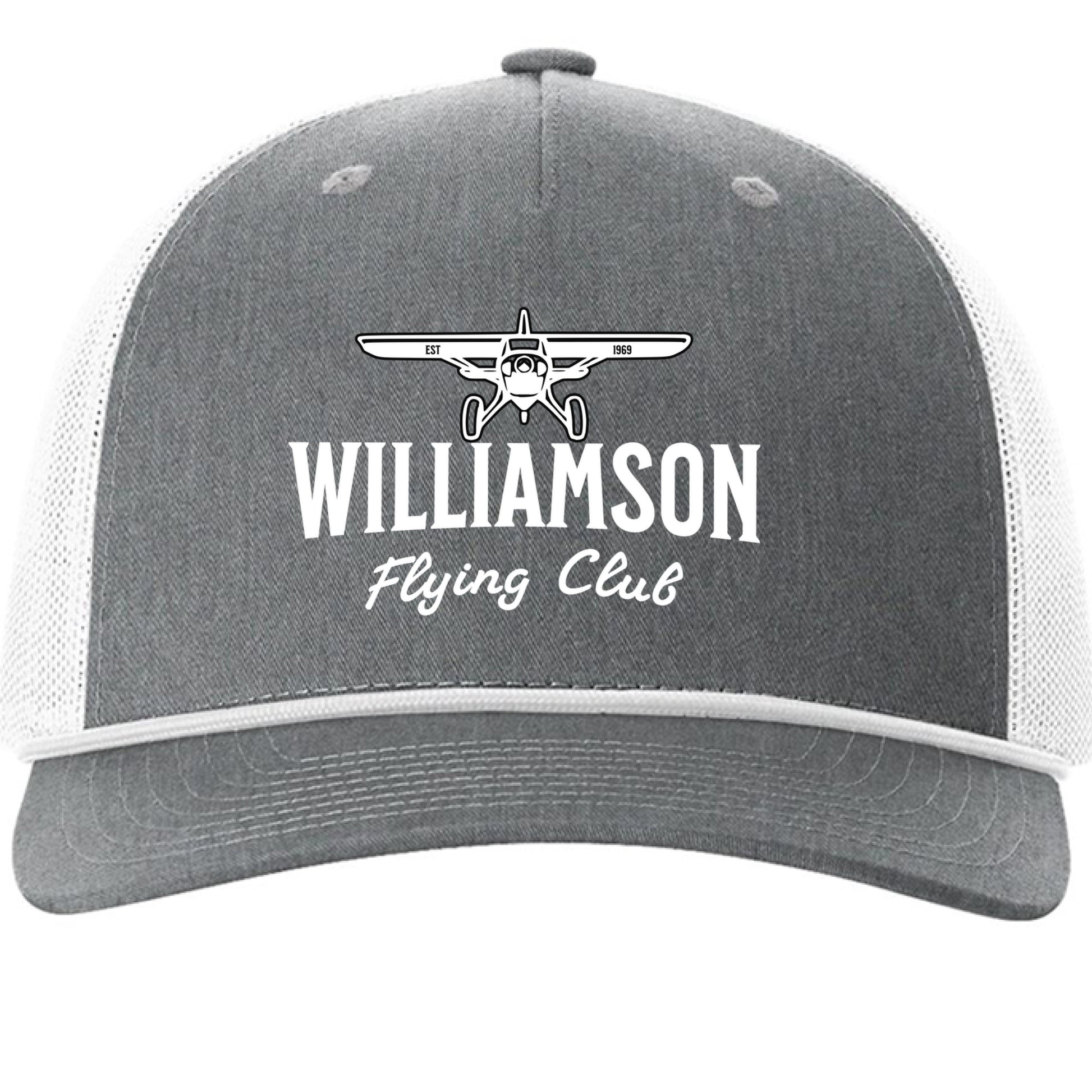 Heather Grey/ White - FRONT